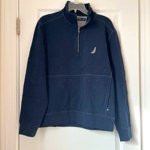 New Men's Nautica Sweatshirts Navy Size M